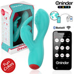 ONINDER CUTE - LOVE BUNNY G-SPOT KLITORALVIBRATOR - GRATIS VERDENSDÆKKENDE APP