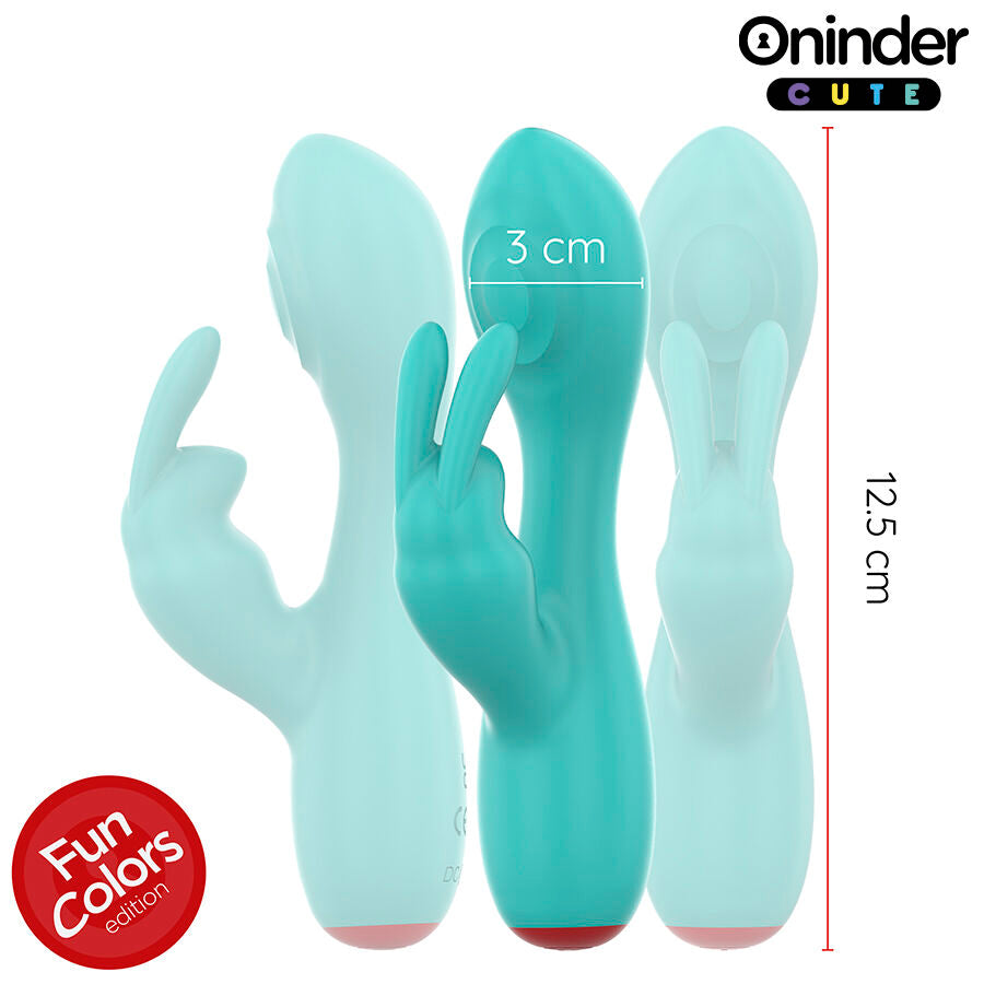 ONINDER CUTE - LOVE BUNNY G-SPOT KLITORALVIBRATOR - GRATIS VERDENSDÆKKENDE APP