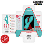 ONINDER CUTE - LOVE BUNNY G-SPOT KLITORALVIBRATOR - GRATIS VERDENSDÆKKENDE APP