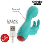 ONINDER CUTE - LOVE BUNNY G-SPOT KLITORALVIBRATOR - GRATIS VERDENSDÆKKENDE APP