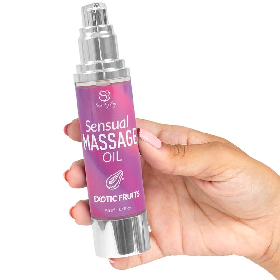 SECRETPLAY - EKSOTISKE FRUGTER MASSAGEOLIE