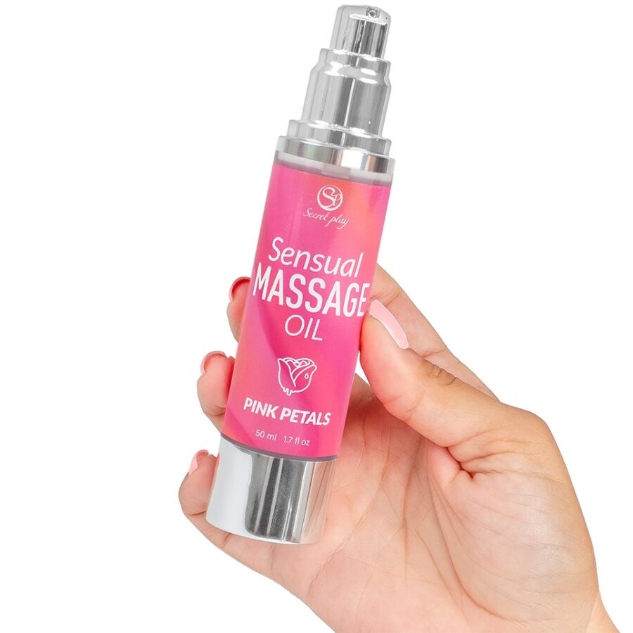 SECRETPLAY - MASSAGEOLIE MED PINK PETALS