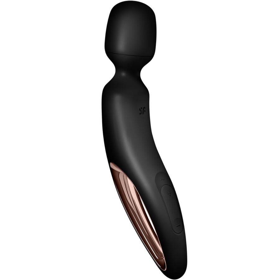 SATISFYER - WAND ERLAND VIBRERENDE MASSAGEAPPARAT SORT