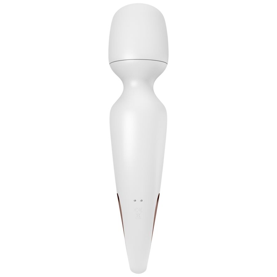 SATISFYER - WAND ERLAND VIBRERENDE MASSAGEAPPARAT HVID