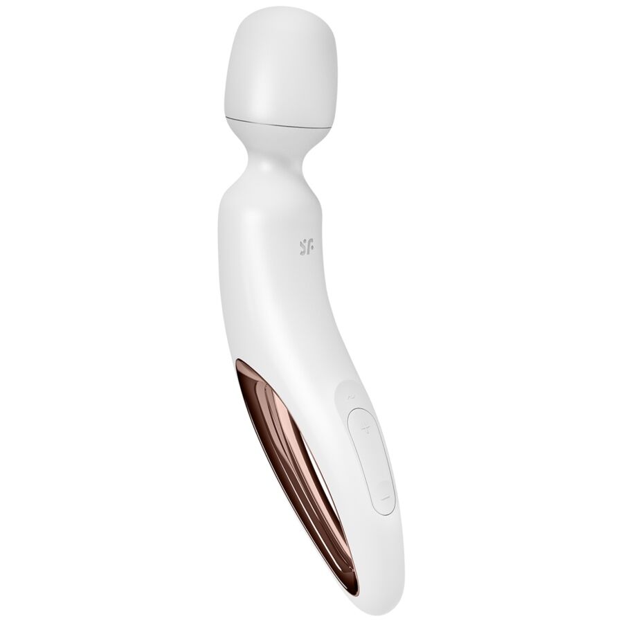 SATISFYER - WAND ERLAND VIBRERENDE MASSAGEAPPARAT HVID