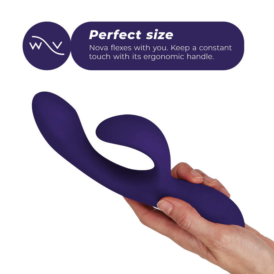 WE-VIBE - NOVA 3 KANINVIBRATOR MIDNATSBLÅ