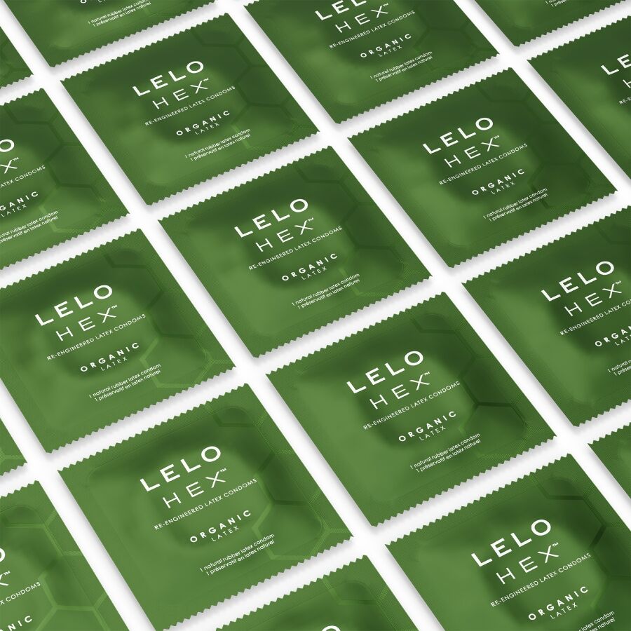 LELO - HEX ØKOLOGISK KONDOMÆSKE 3 STK.