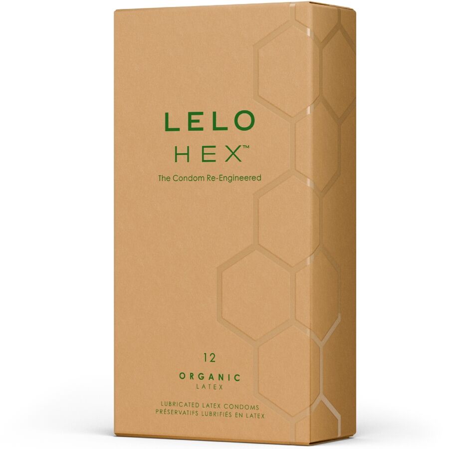 LELO - HEX ØKOLOGISK KONDOMÆSKE 12 STK.