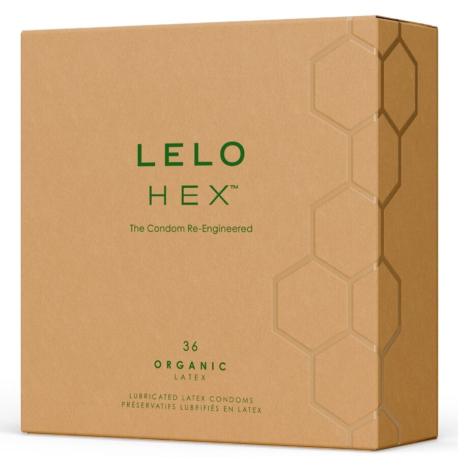 LELO - HEX ØKOLOGISK KONDOMÆSKE 36 STK.
