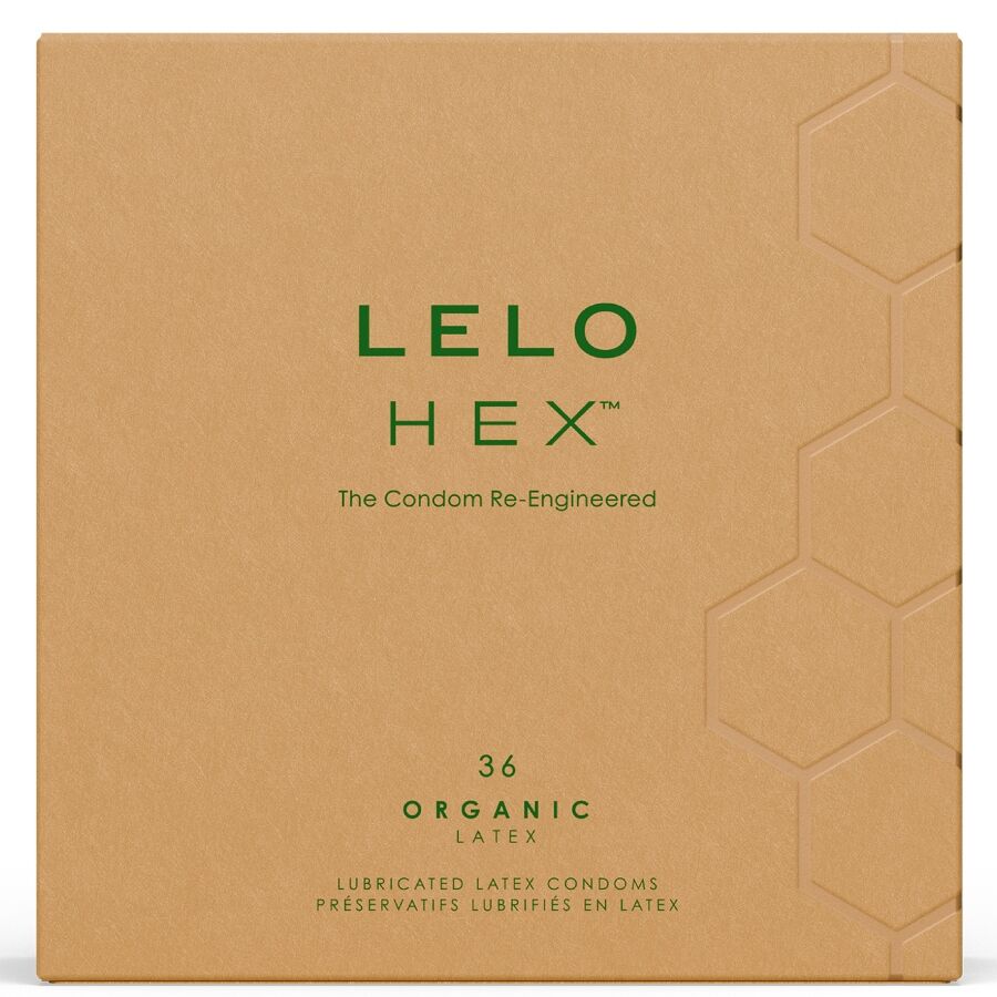 LELO - HEX ØKOLOGISK KONDOMÆSKE 36 STK.