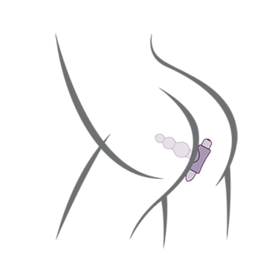 ROCKS-OFF - PETITE SENSATIONS BUBBLES ANALPLUG VIBRATOR SORT