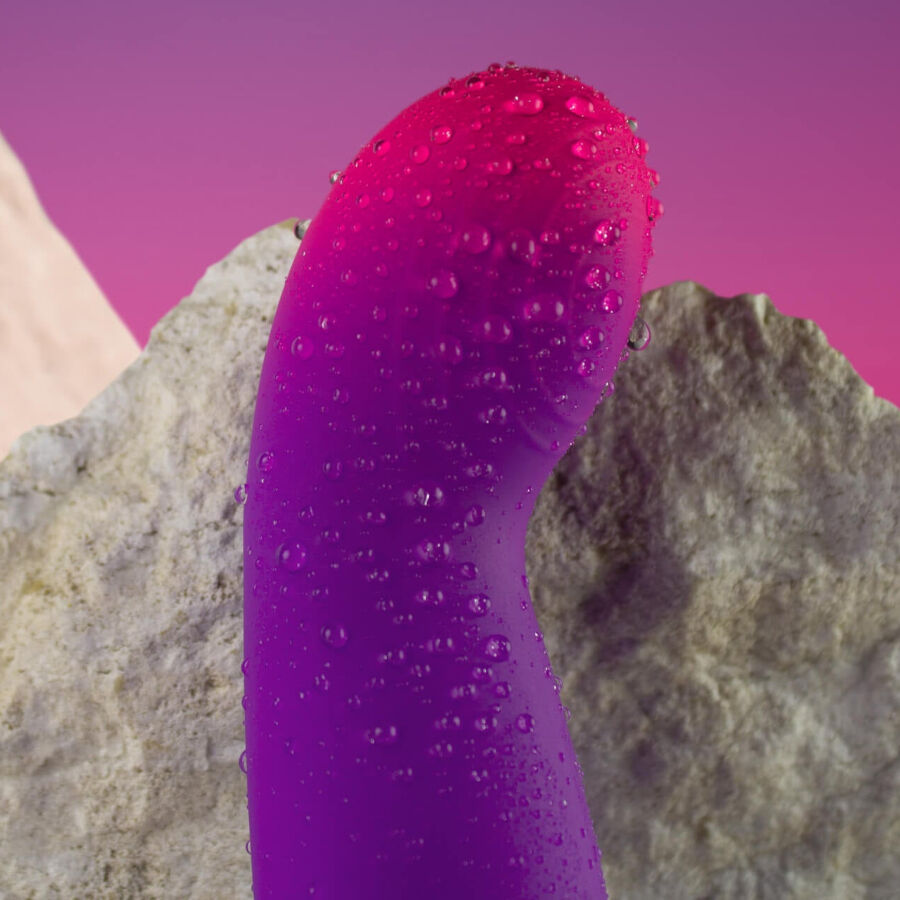 ROCKS-OFF - GLOW GIRL VIBE DISKREET LILLA G-PUNKT VIBRATOR