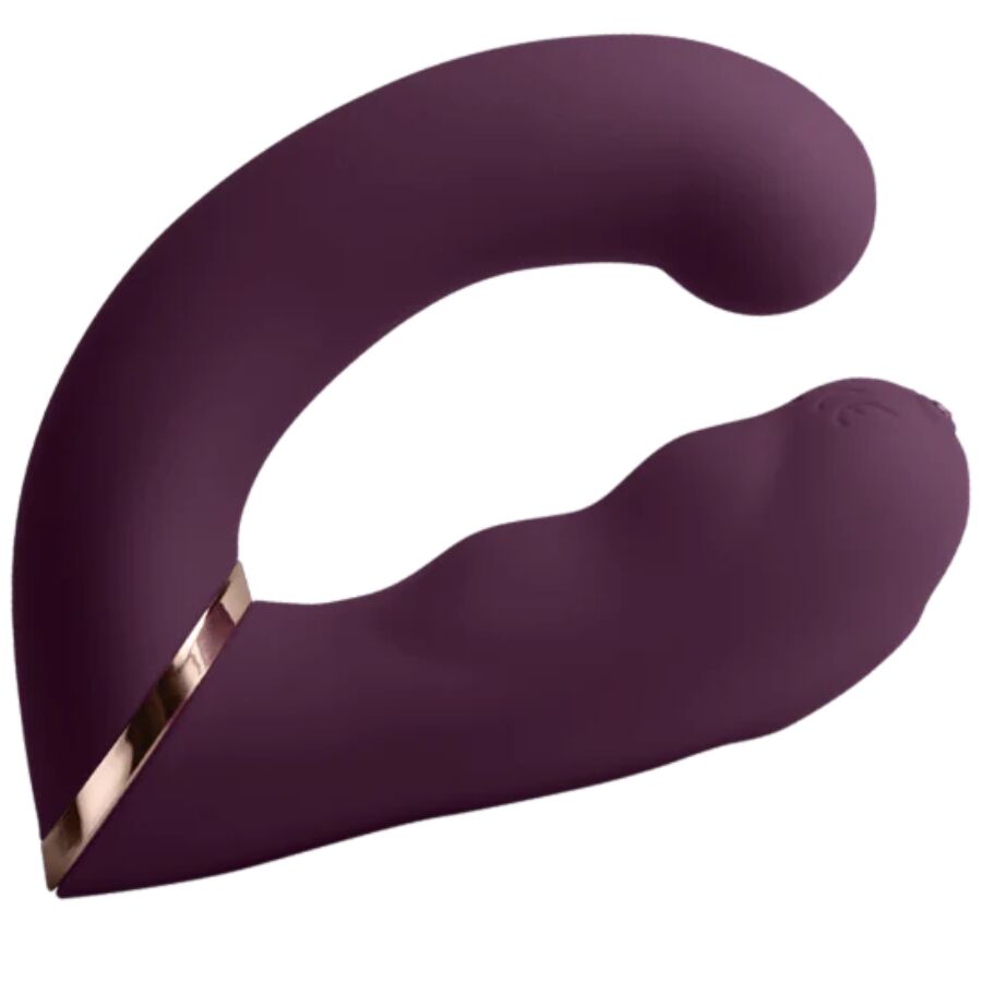 ROCKS-OFF - GEMINI DUAL VIBRATOR G-SPOT KLITORIS STIMULATOR LILLA