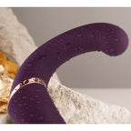 ROCKS-OFF - GEMINI DUAL VIBRATOR G-SPOT KLITORIS STIMULATOR LILLA
