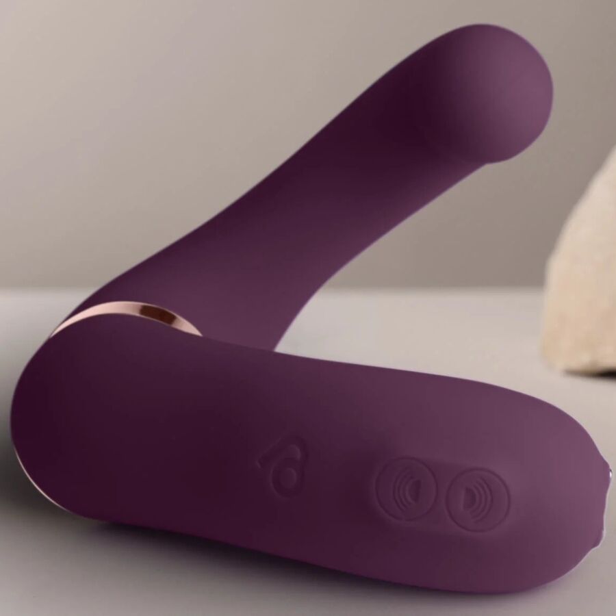 ROCKS-OFF - GEMINI DUAL VIBRATOR G-SPOT KLITORIS STIMULATOR LILLA