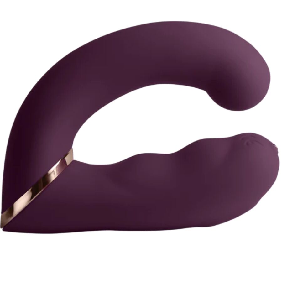 ROCKS-OFF - GEMINI DUAL VIBRATOR G-SPOT KLITORIS STIMULATOR LILLA