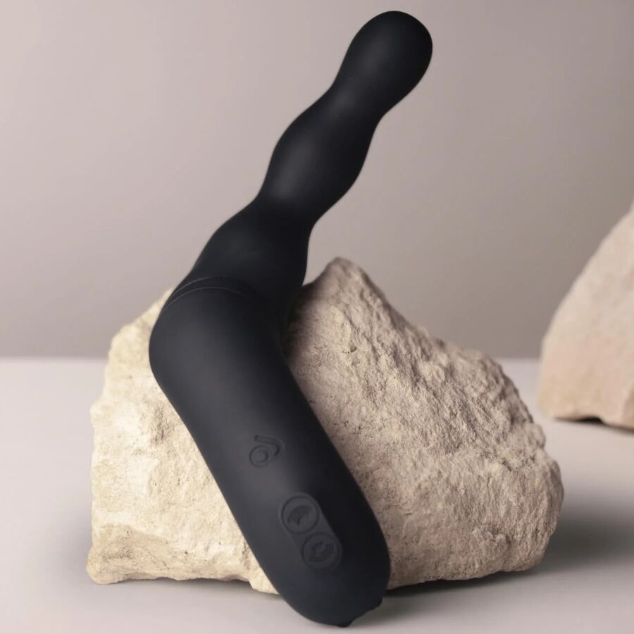 ROCKS-OFF - SORT PROSTATA- OG ANALVIBRATORADAPTER