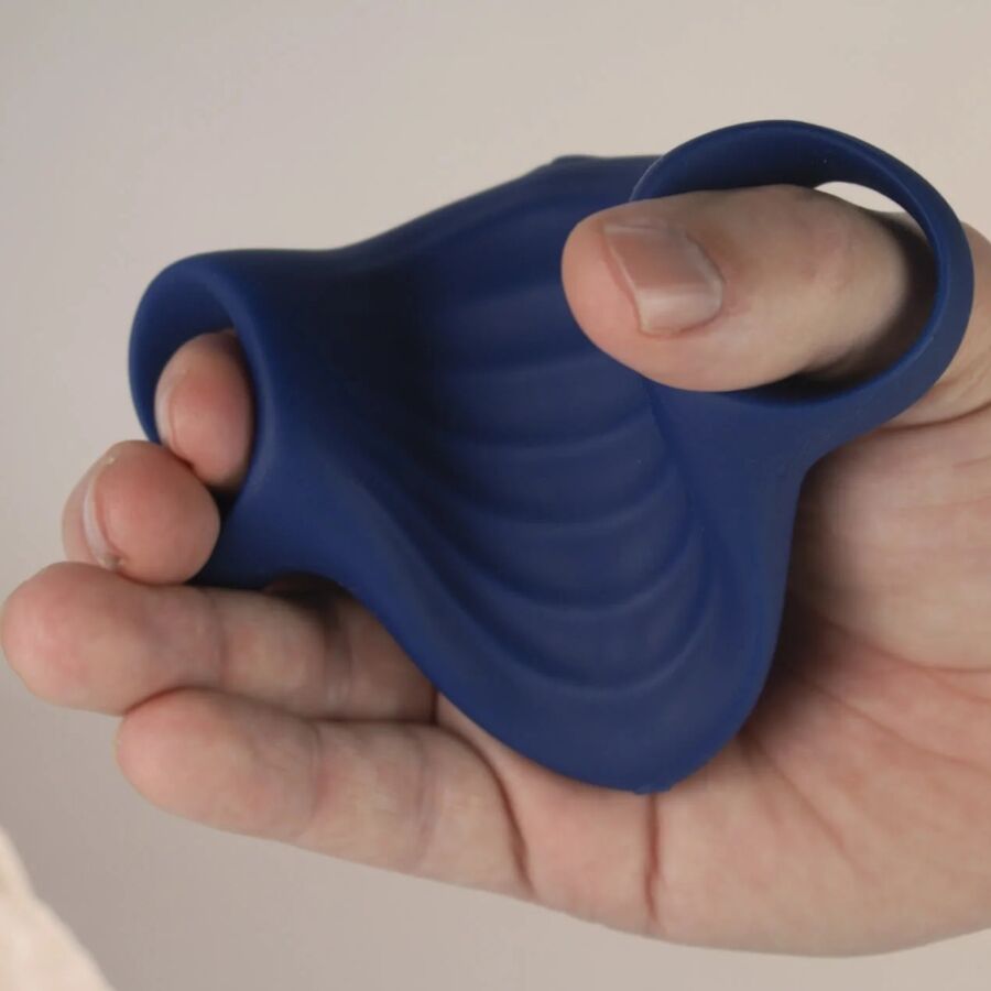 ROCKS-OFF - PALM BLUE FLEKSIBEL VIBRATOR MASTURBATOR