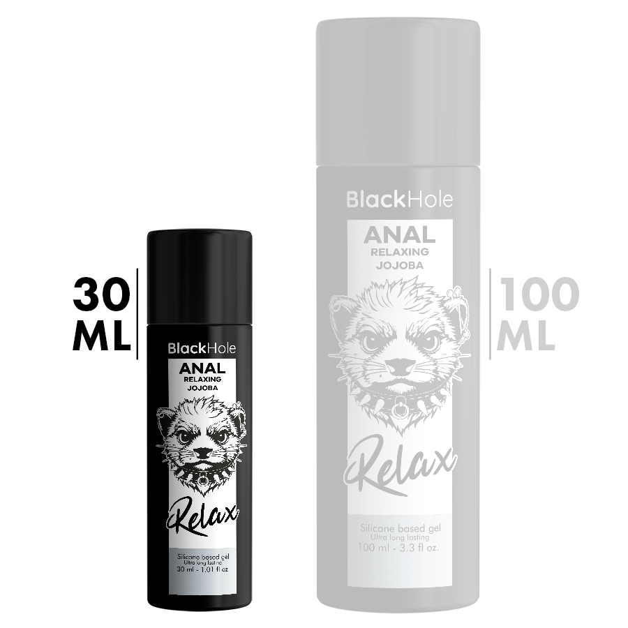 BLACK HOLE - ANAL RELAXING JOJOBA RELAX SILIKONE BASE 30 ML