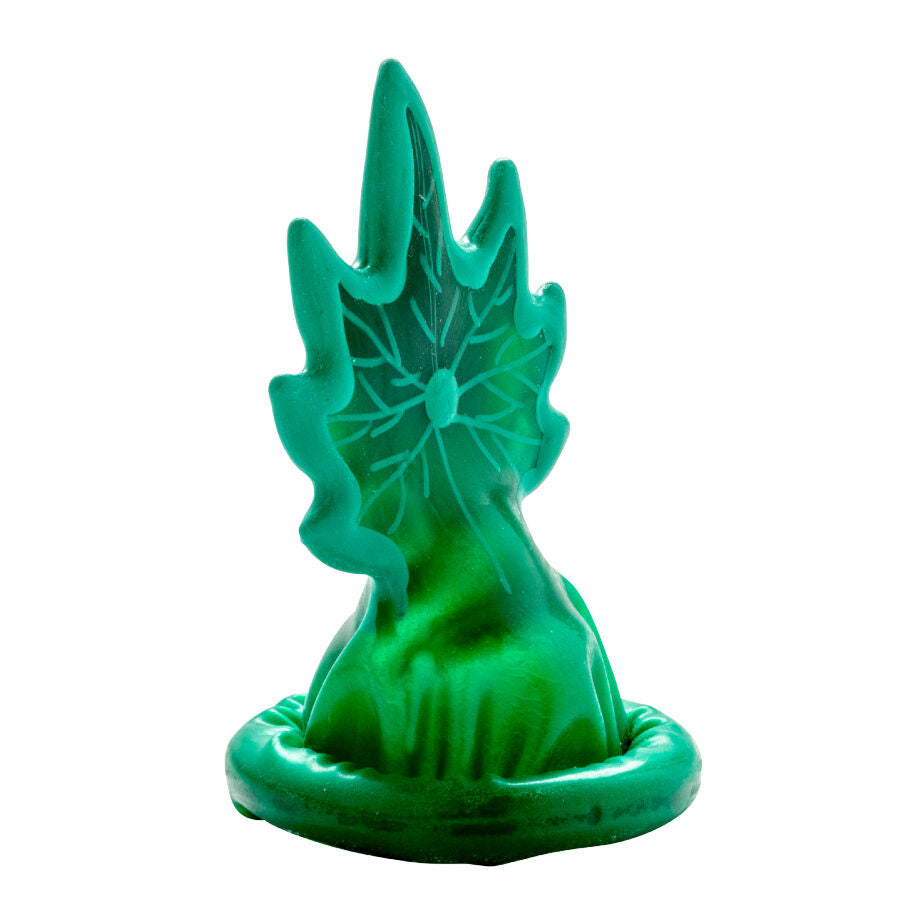 KONDOMERI - HÅNDMALEDE NYHEDSKONDOMER CANNABIS MODEL 1