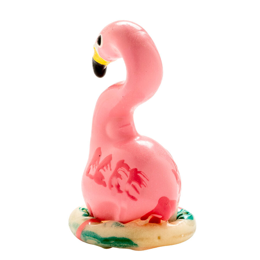 KONDOMERI - HÅNDMALEDE NYHEDSKONDOMER FLAMINGO PINK
