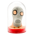 KONDOMERI - HÅNDMALEDE NYHEDSKONDOMER GASMASK
