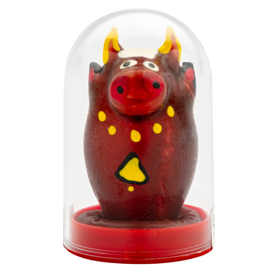 KONDOMERI - HÅNDMALEDE NYHEDSKONDOMER BULL MODEL 1