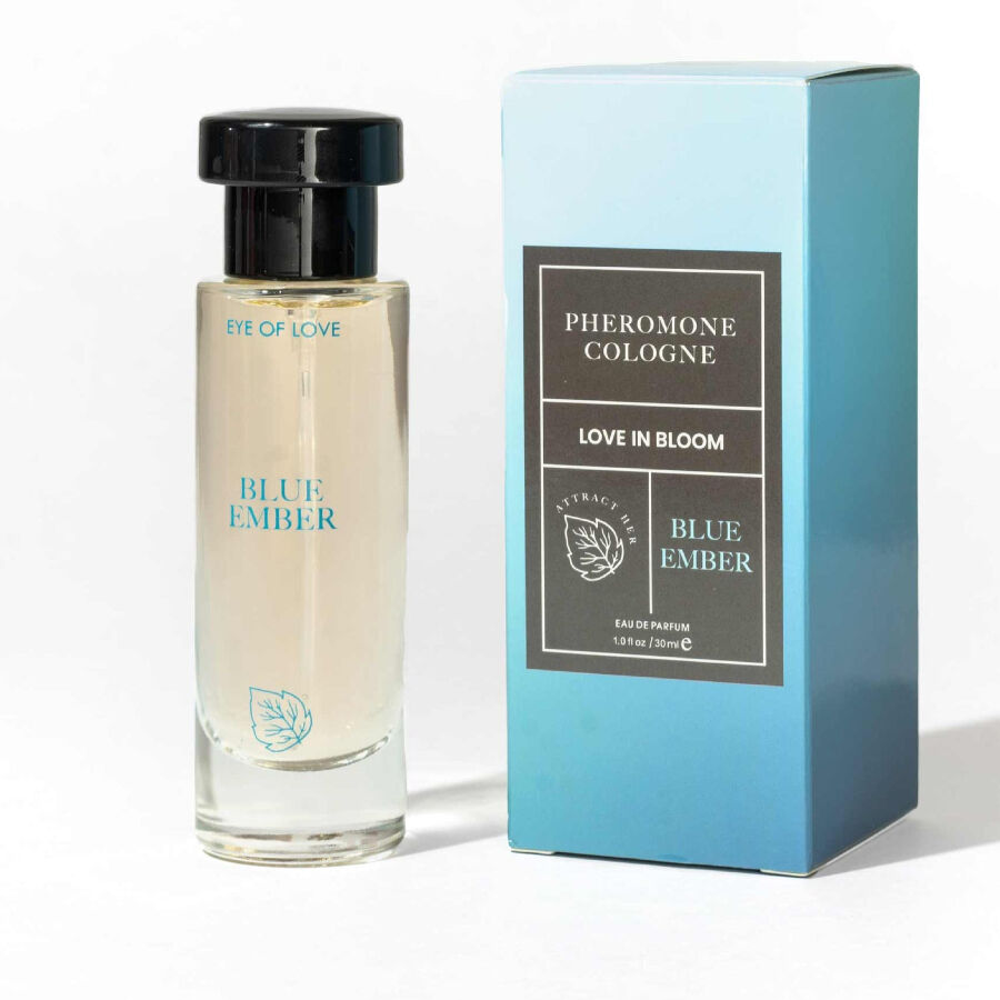 KÆRLIGHEDENS ØJE - BLOOM MALE INDICA PARFUME BLÅ EMBER 30 ML