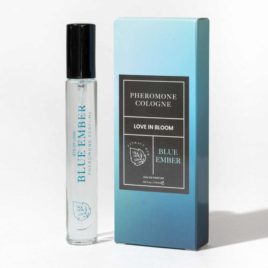 KÆRLIGHEDENS ØJE - BLOOM MALE INDICA PARFUME BLÅ EMBER 10 ML