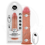 COCK MILLER - REALISTISK DILDO MED SUGEKOP OG FJERNBETJENINGSVIBRATION 20,5 CM