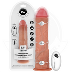 COCK MILLER - REALISTISK DILDO MED SUGEKOP OG VIBRATION MED FJERNBETJENING 21,5 CM