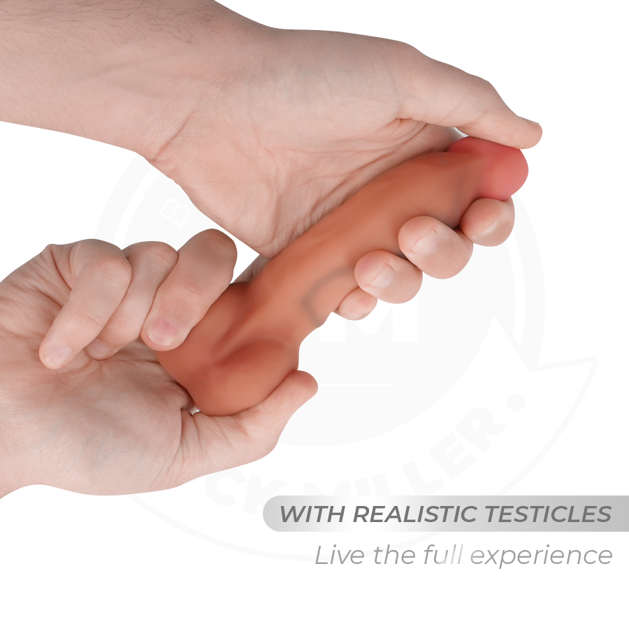 COCK MILLER - HYPERREALISTISK ARTIKULERBAR DILDO 14,8 CM