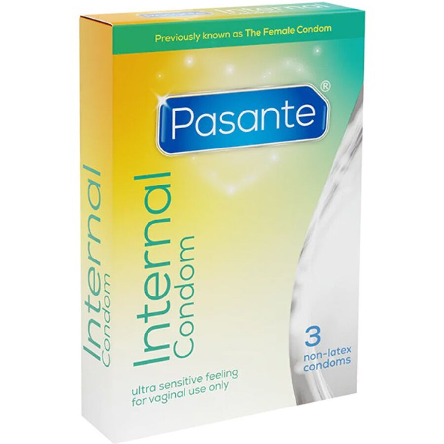 PASANTE - INDRE KONDOM UDEN LATEX 3 ENHEDER