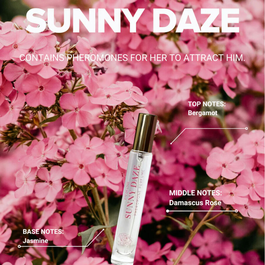 KÆRLIGHEDENS ØJE - BLOOM KVINDELIG SATIVA PARFUME SUNNY DAZE 10 ML