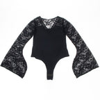 SUBBLIME - TEDDY FLORAL PATTERN LONG SLEEVE S/M