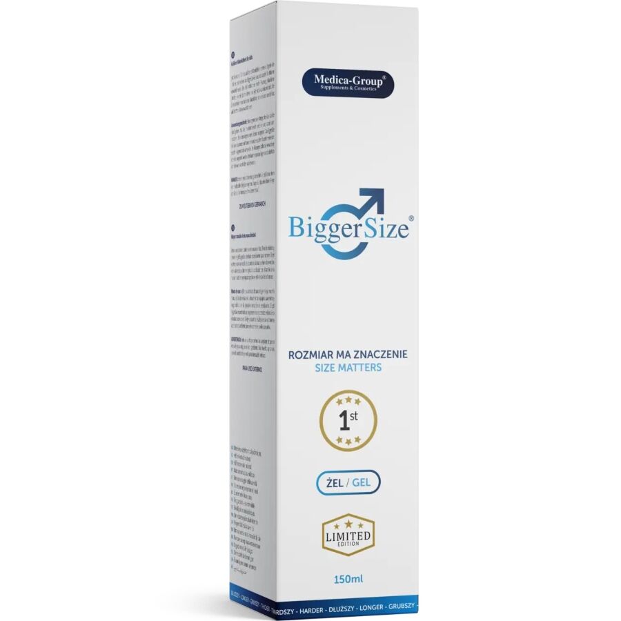 MEDICA GROUP - STØRRE INTIMGEL TIL MÆND 150 ML