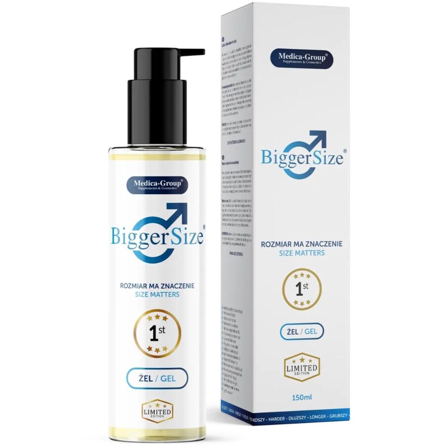 MEDICA GROUP - STØRRE INTIMGEL TIL MÆND 150 ML