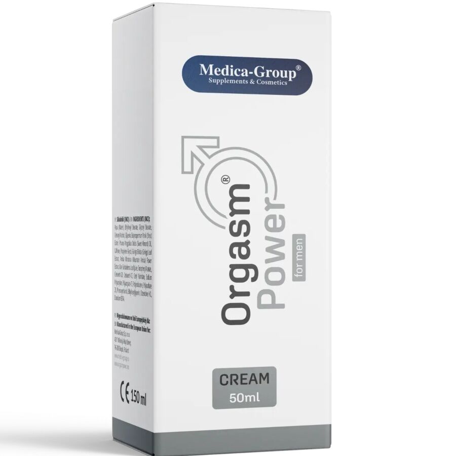 MEDICA GROUP - ORGASM POWER INTIMCREME TIL MÆND 50 ML