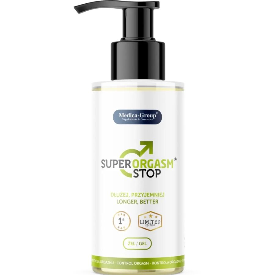 MEDICA GROUP - SUPER ORGASM STOP INTIMGEL TIL MÆND 150 ML