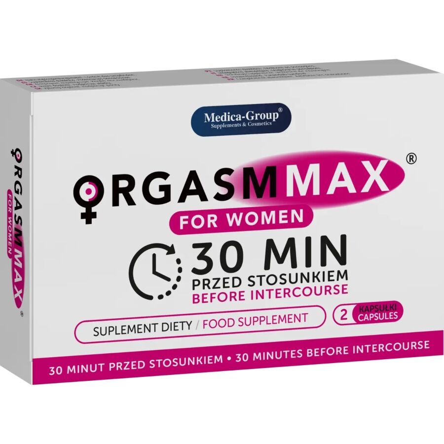 MEDICA GROUP - ORGASM MAX TIL KVINDER 2 KAPSLER