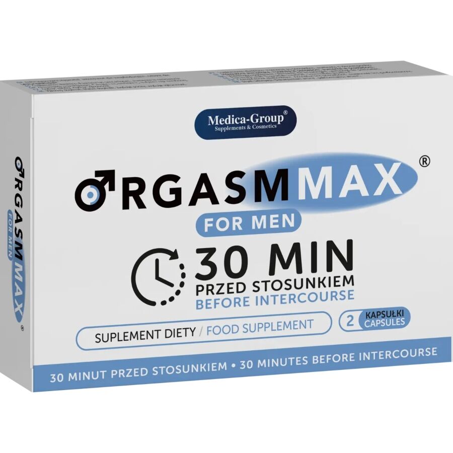 MEDICA GROUP - ORGASM MAX TIL MÆND 2 KAPSLER