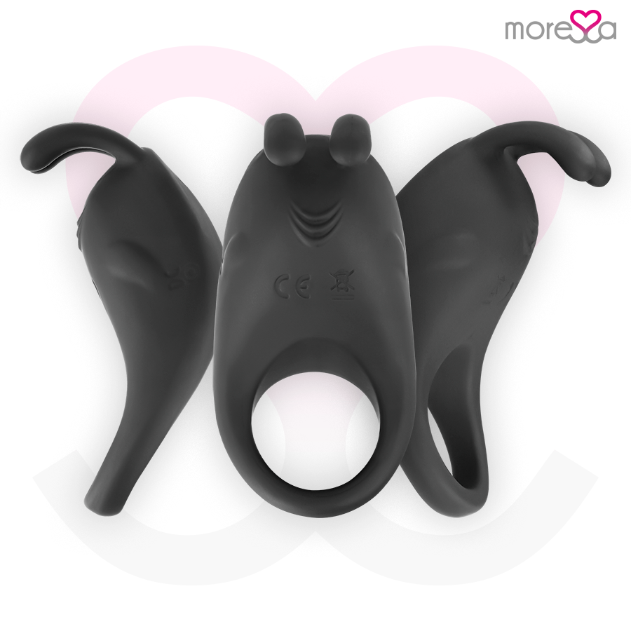MORESSA - BRAD PREMIUM SILIKONE GENOPLADELIG SORT