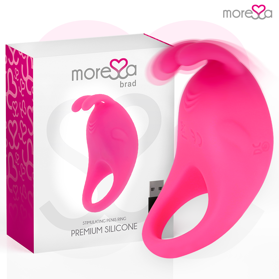 MORESSA - BRAD PREMIUM SILIKONE GENOPLADELIG PINK