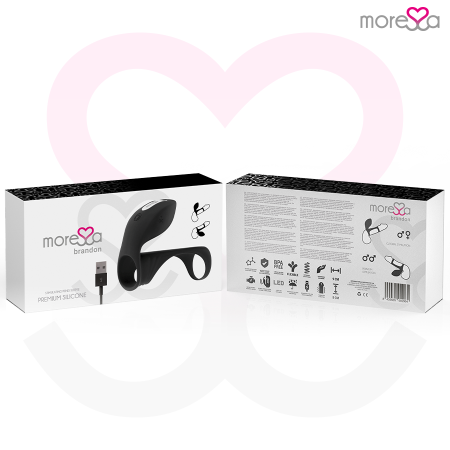 MORESSA - BRANDON VIBRATORRING MED LOCK