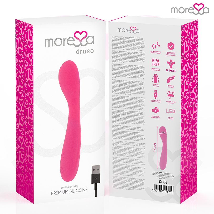 MORESSA - DRUSO PREMIUM SILIKONE GENOPLADELIG