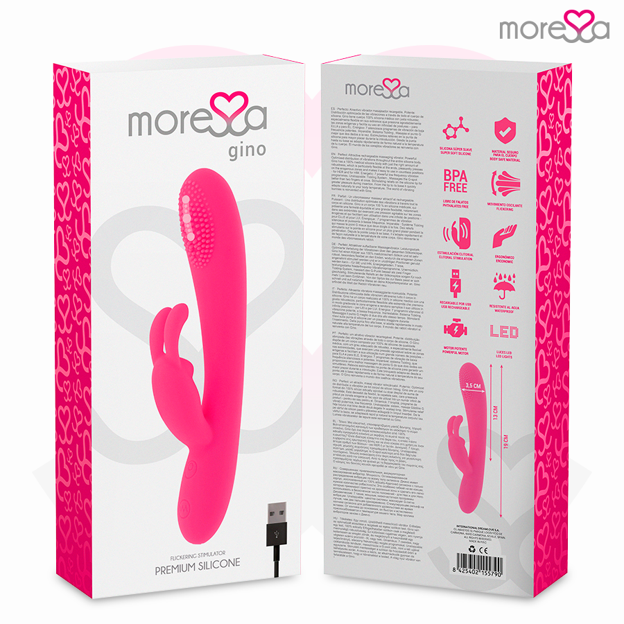 MORESSA - GINO PREMIUM SILIKONE GENOPLADELIG