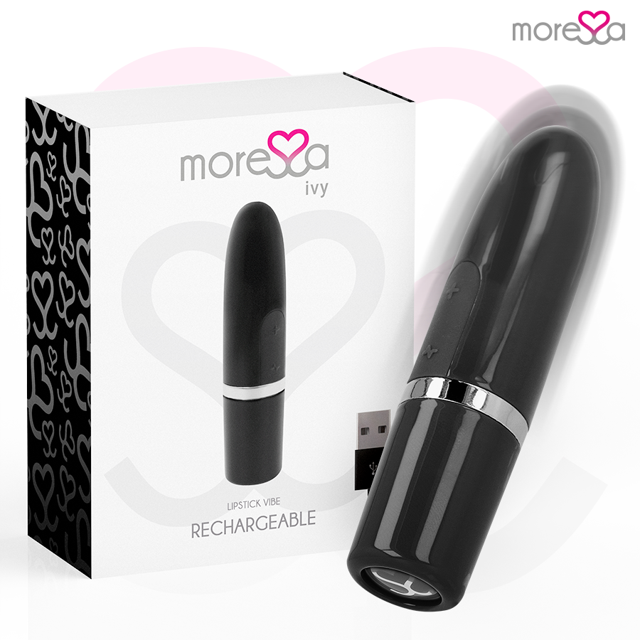 MORESSA - IVY VIBRATOR STIMULATOR REJSE SORT