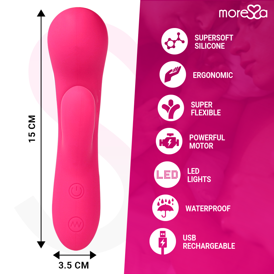 MORESSA - JERRY PREMIUM SILIKONE GENOPLADELIG