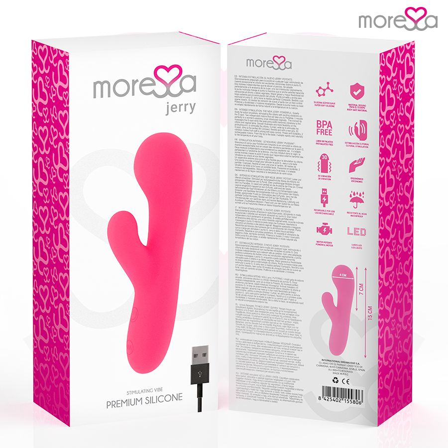 MORESSA - JERRY PREMIUM SILIKONE GENOPLADELIG