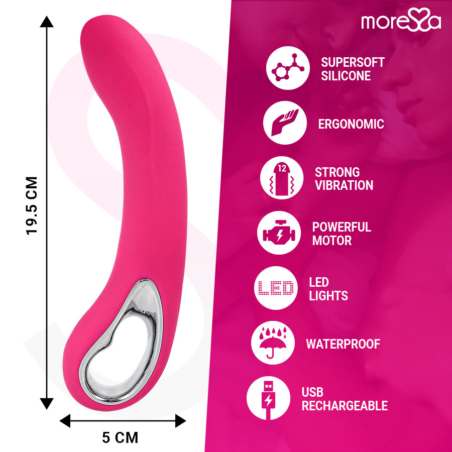 MORESSA - NELSON PREMIUM SILIKONE GENOPLADELIG